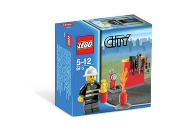 LEGO Set-Lego City Firefighter (Set)-Town / City / Fire-5613-1-Creative Brick Builders